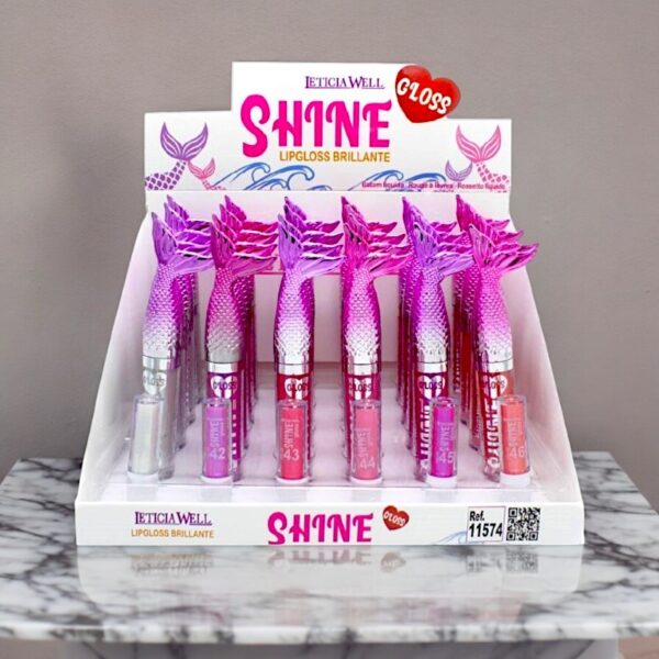 Pack de 24 Gloss Sirène Shine - Leticia Well