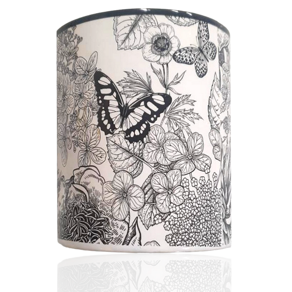 Bougie décorative motif papillon