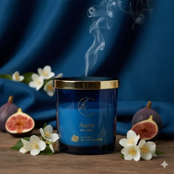 Lot de 6 - Bougie parfumée Aura 150 g – La Casa de los Aromas