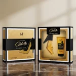 👠Coffret Cadeau Femme Ferrera Stiletto Golden Days : EDP 50ml & Lait Corporel 50ml👠🌟