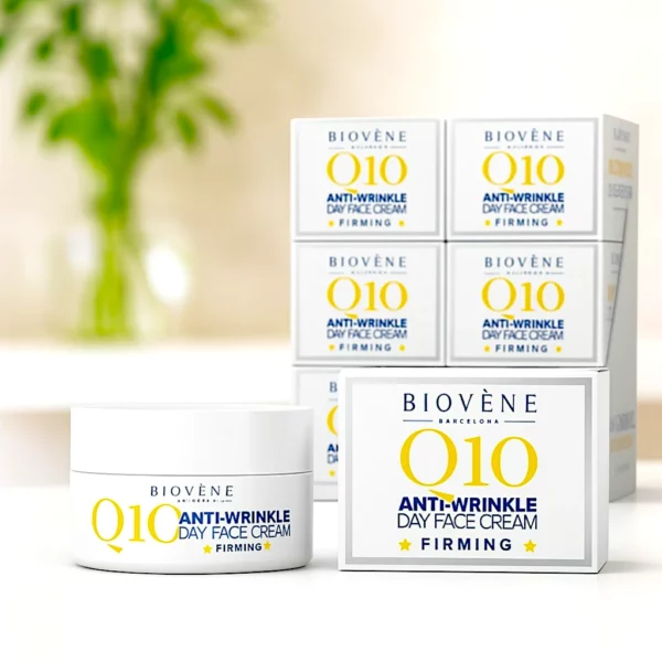 Lot de 24 : Crème de Jour Anti-Rides Q10 – Extra Fermeté – Biovène Barcelona