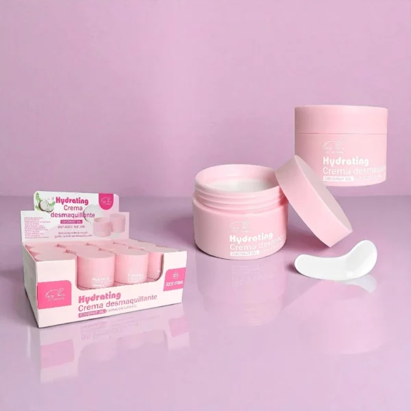 Présentoir de 24 : Crème démaquillante HUILE DE COCO 20ml – EASY PARIS