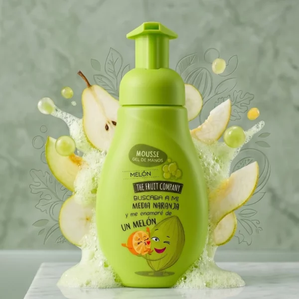 Carton de 8 : Mousses de Savon Pour les Mains Melon - The Fruit Company