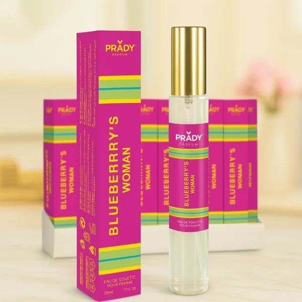 Lot de 36 : Eau de toilette générique Blueberry's 33ml - Prady