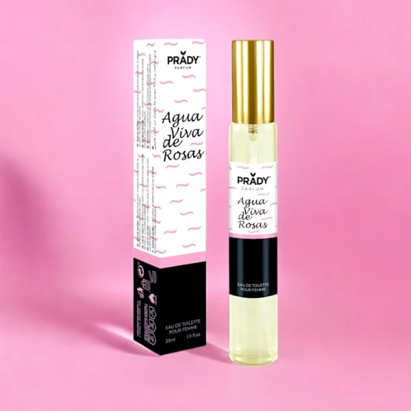 Eau de toilette générique Agua De Viva De Rosas 33ml - Prady