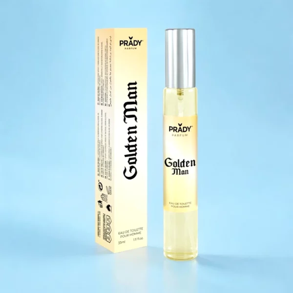 QUANTITE LIMITEE A CE PRIX - Lot de 12 : Eau de toilette Golden Man - Prady