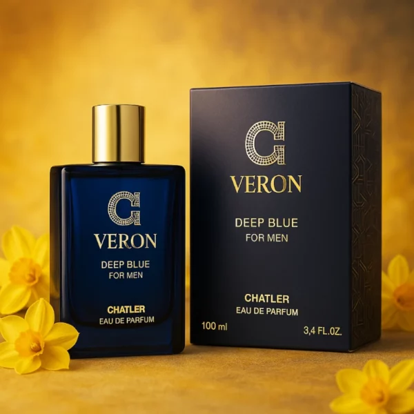 Lot de 5 : Eau de Toilette Homme CH VERON DEEP BLUE 100ml – CHATLER