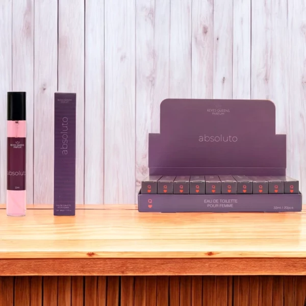 Lot de 20 : Eau de toilette générique femme Absoluto - Reyes Queens