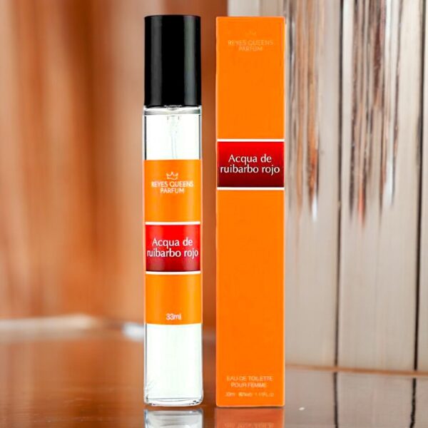 Lot de 10 : Eau de toilette générique femme Acqua De Ruibardo Rojo - Reyes Queens 33ml