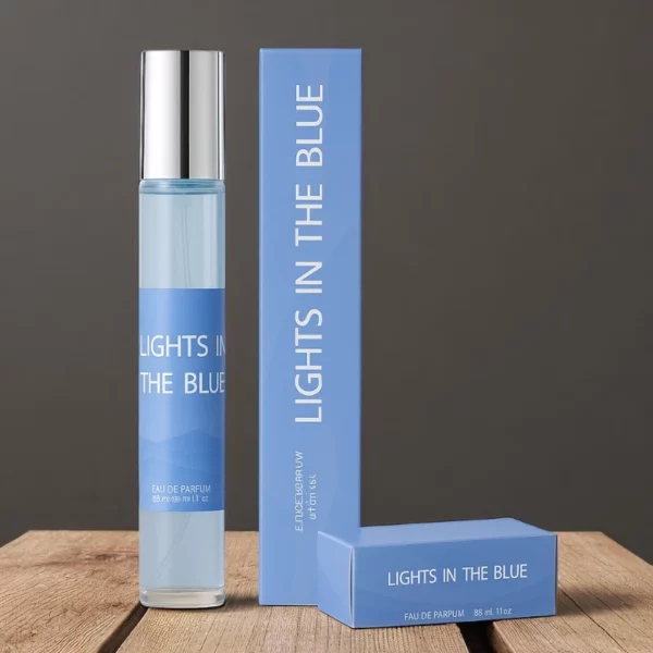 Lot de 12 : LIGHTS IN THE BLUE – Eau de Parfum Générique 33ml Tertio