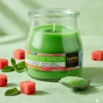 Pack de 12 - Bougie parfum sorbet pastéque