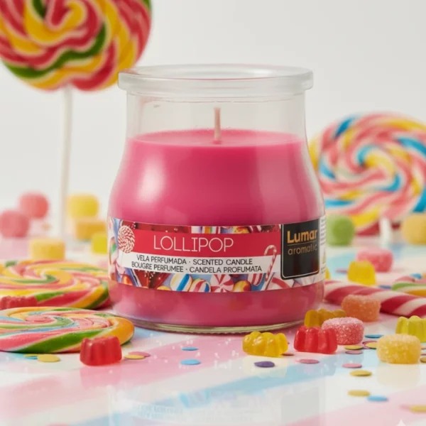 Pack de 12 - Bougie parfum sucette