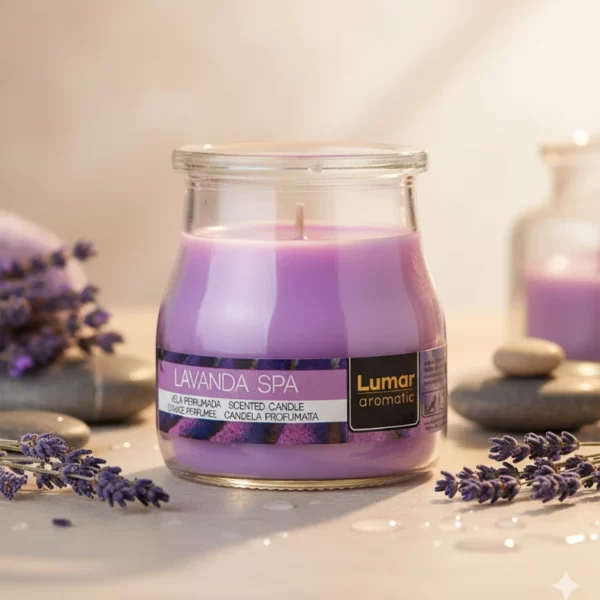 Pack de 12 - Bougie parfum lavande