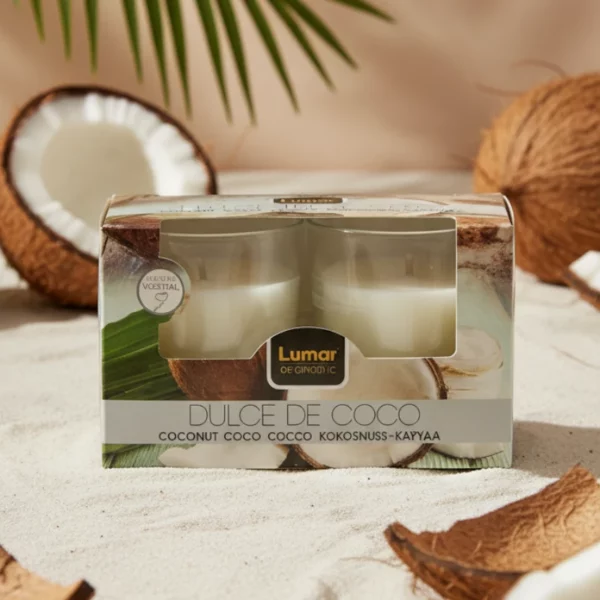Packs de 8X2 : Pack 2 Bougies Coco - Lumar