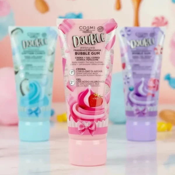 Lot de 6 : Mélange de Parfum - Gel-Crème Double Corps COSMI Milano - 150 ml