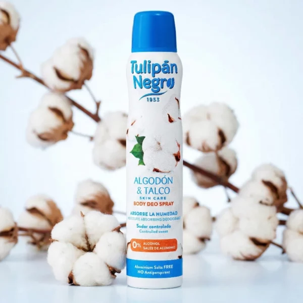 Déodorant en spray - Fleurs de Coton & Talc 200ml - Tulipan