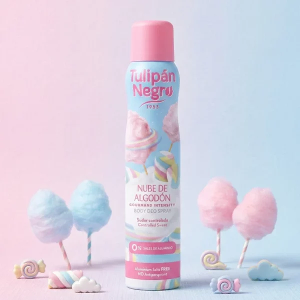 Déodorant Body Spray Nube de Algodón 200ml - Tulipan