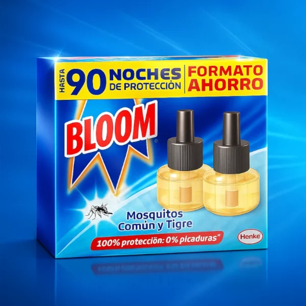 Lot de 6 : 2 Recharges 18ml pour Appareil Électrique Anti-Moustiques 6 EN 1  – BLOOM