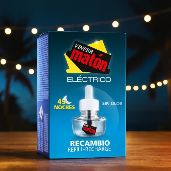 Lot de 6 : 1 Recharge 30ml pour Appareil Électrique Anti-Moustiques – MATON