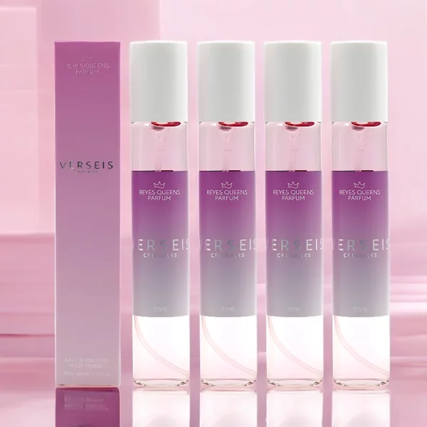 Lot de 10 : Eau de toilette générique femme Verseis Cristales - Reyes Queens