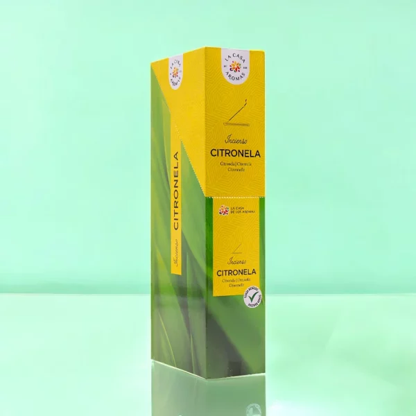 Pack de 6 boîtes de 20 sticks d'encens - Citronnelle