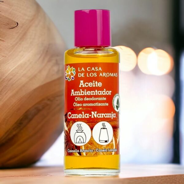 Lot de 12 : Huile essentielle pour diffuseur 50ml - Orange-Cannelle