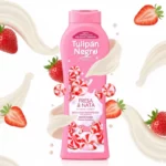 Gel Douche Gourmand Fraise et Crème – Tulipan Negro