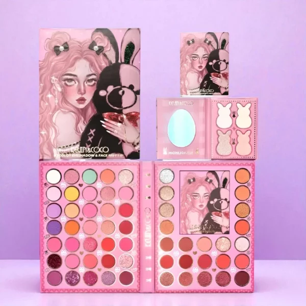 PALETTE BUNNY 62 COULEURS KEVIN & COCO KC223137