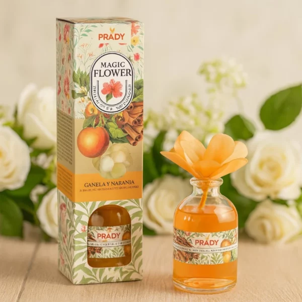 Prady | Fleurs Parfumées "Magic Flower" – Cannelle et Orange | x6