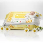 Lot de 3 : Paquet de 72 Lingettes Nettoyantes Bébé SETABLU Extra Douces à la Camomille | Anti-irritation