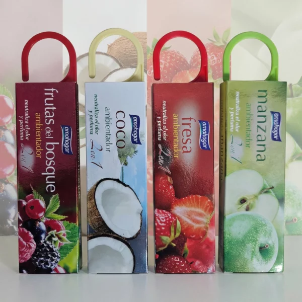 Lot de 24 : Désodorisant à suspendre - Parfums Fruités