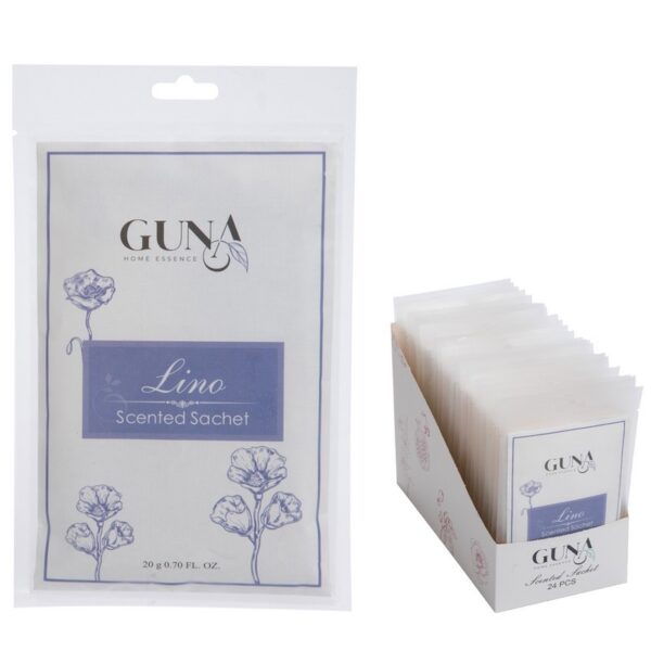 Lot de 24 Parfums d'armoire Guna - Fleur de lin