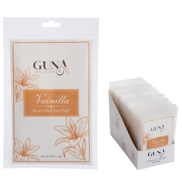 Lot de 24 Parfums d'armoire Guna - Vanille