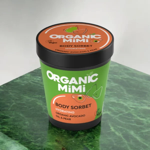 Lot de 3 : Sorbet corporel Hydratant AVOCAT & POIRE - Organic Mimi