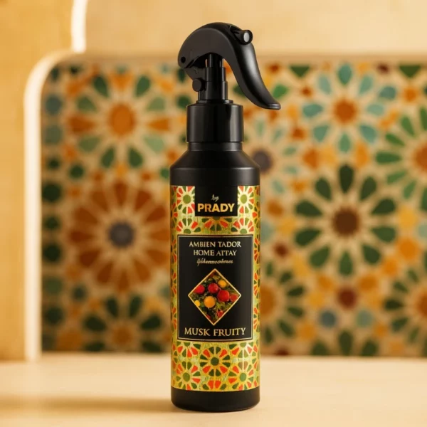 Prady | Spray d'Ambiance Parfum oriental Musc Fruité | 220 ml | x6