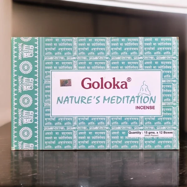 Carton de 12 Paquets de 12 Encens NATURE'S MEDITATION - Goloka
