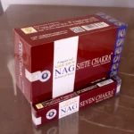 Carton de 12 Paquets de 12 Encens SEVEN CHAKRA - Vijayshree Golden Nag