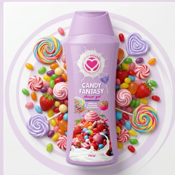 🍭 Gel Douche "Candy Fantasy" - Setablu