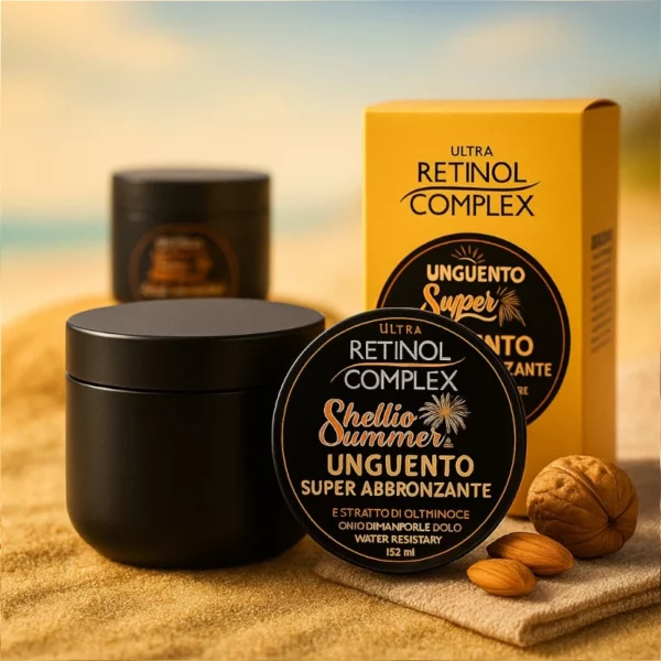 Lot de 15 : HUILE SUPER BRONZANTE 150 ml – RETINOL COMPLEX