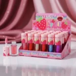 Présentoir de 24 :🍓Lip Oil "Sweet Color" LC344 - Soin, Brillance et Parfum Fraise Irrésistible ! 💖