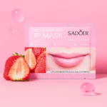 Lot de 6 : Masques à Lèvres à la Fraise Douce – SADOER