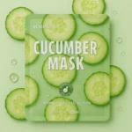Lot de 6 : Masques Visage Hydratants au Concombre 25 g – KORMESIC