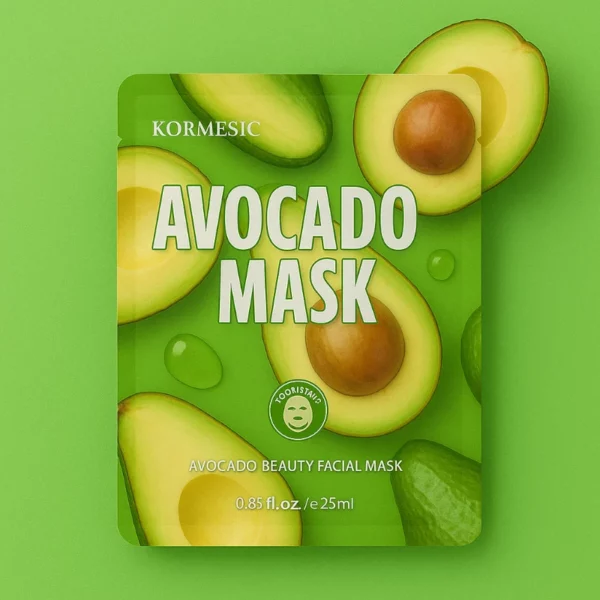 Lot de 6 : Masques Visage Apaisants à l’Aloe Vera 25 g – KORMESIC