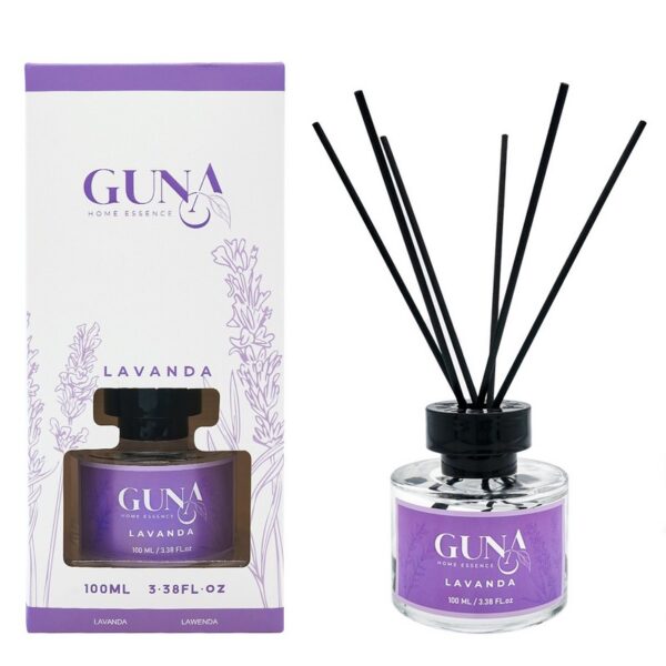 Lot de 6 Mikados 100ml Guna - Lavande