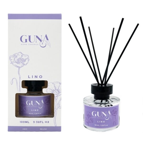 Lot de 6 Mikados 100ml Guna - Fleur de Lin