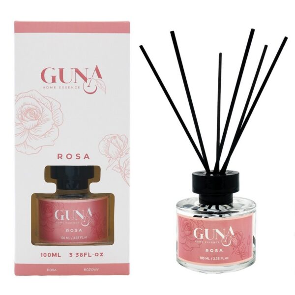 Lot de 6 Mikados 100ml Guna - Roses