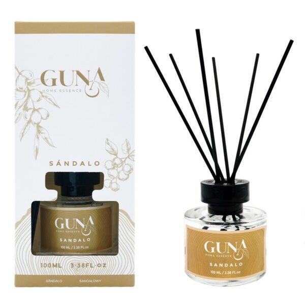 Lot de 6 Mikados 100ml Guna - Bois de Santal