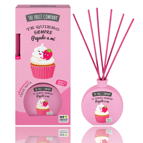 Pack de 12 : Mikado longue durée - Fraise Chantilly