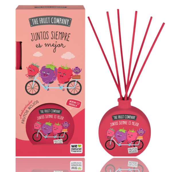 Pack de 12 : Mikado longue durée - Fruits Rouges