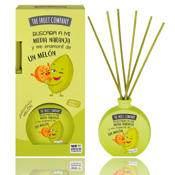 Pack de 12 : Mikado longue durée - Melon
